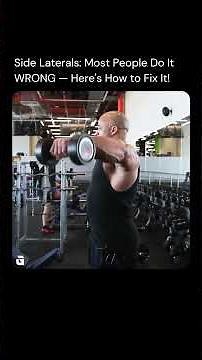 Side Laterals: Most People Do It WRONG — Here's How to Fix It!