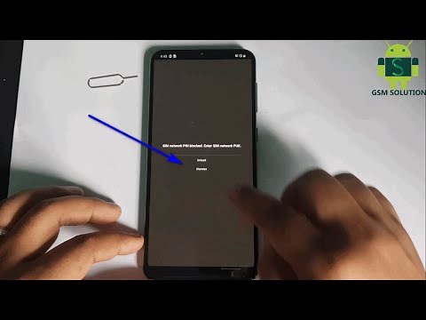 Samsung A30s Network Unlock/Sim Network Pin Block.Enter Sim Network Puk One Click.