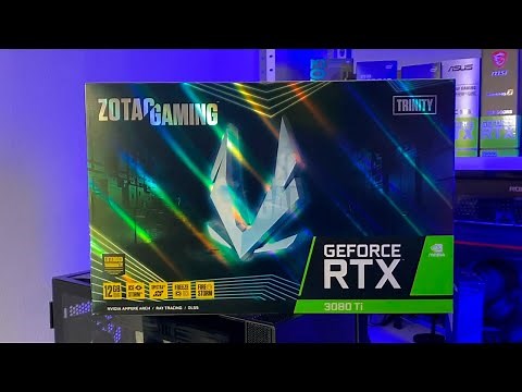 ZOTAC RTX 3080 Ti Trinity en menos de 3 minutos ✅