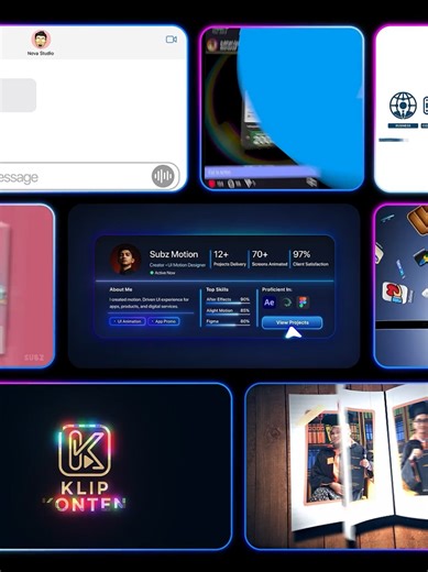 Showcasing Motion Graphics Portfolio