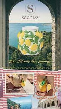 Scentsy Monatsspecial JULI: Zitronen Duftlampe & Italien! 🍋 Duft liegt in der Luft