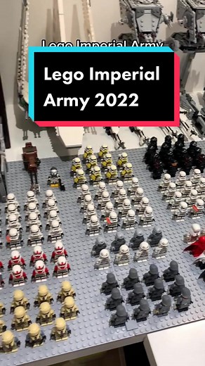 Lego Imperial Army 2022 Figures Collection