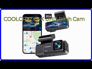 REVIEW (2025): COOLCRAZY 4K UHD Dash Cam. First Look.