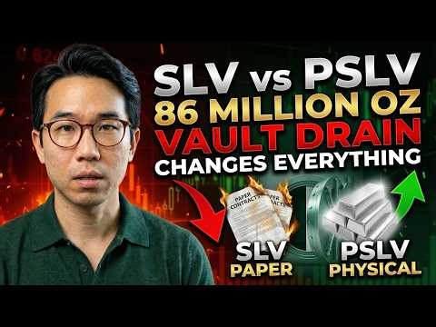 IF YOU HOLD SLV OR PSLV: The 86 Million Ounce Vault Drain Changes Everything | John AG