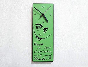 Salvador Dali Quotes No.1 - Wall Clock