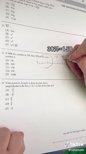 Solving the Toughest SSAT Math Question with Math Tricks