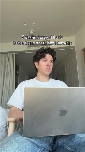 top 5 weekend projects that are better than a long term internship #ai #shortsfeed