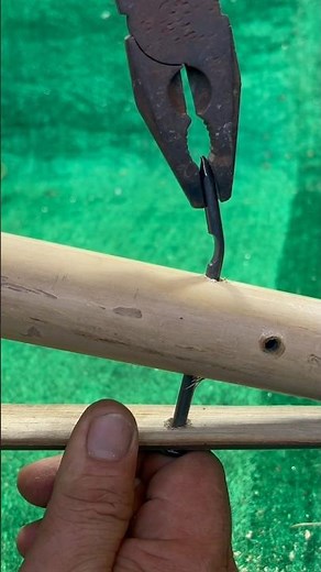 Handmade a Simple trigger mechanism # Craft idea # DIY # Bamboo creative