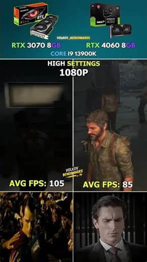 RTX 4060 vs RTX 3070 - Winner isn't who you think #pcgaming #gaming #shorts