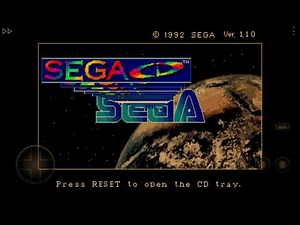 Sega CD model 1 startup