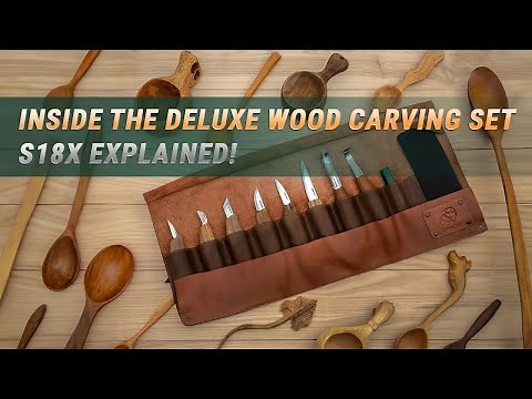 Deluxe Wood Carving Set S18X – Full Tool Overview