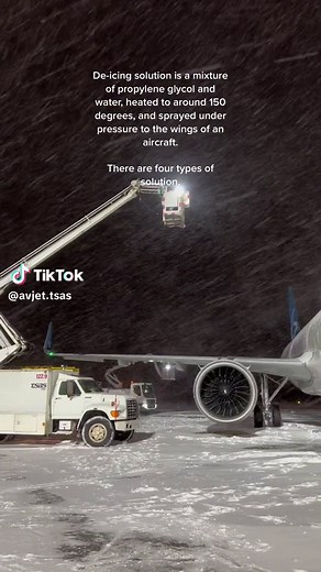Understanding De-icing Aircraft Procedures: Types of Solutions & Process Explained