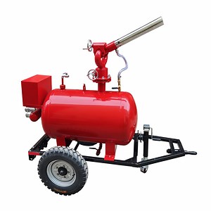[Hot Item] Fire Foam Trailer with Foam Monitor, Mobile Foam Tank Fire System