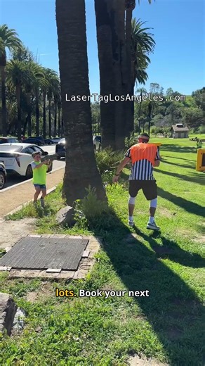 This laser tag setup just turned our backyard into a battleground 🔫⚡