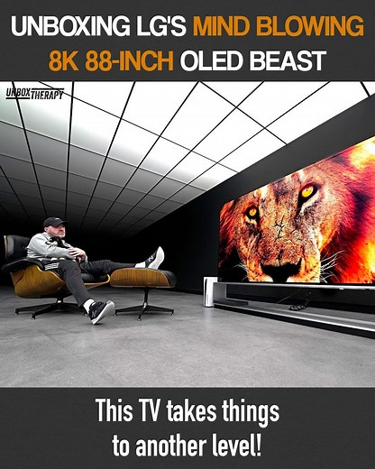 1M views · 10K reactions | LG's new TV takes things to another level... | Unbox Therapy | Facebook