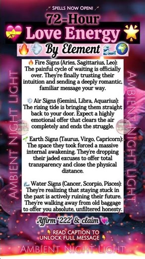 💘 72-Hour LOVE FORECAST by ELEMENT 🔥💨🌱🌊 THE STALEMATE ENDS 💞