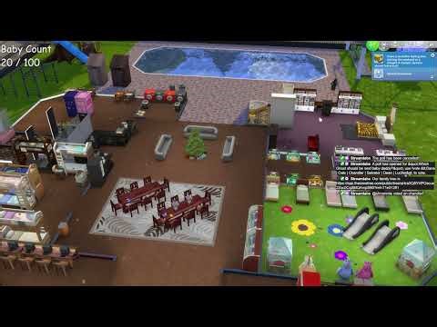 PlantSim Twins & Teen Takeover! | Sims 4 100 Baby Challenge | Stream 9