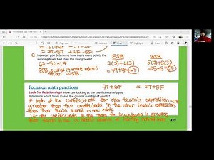 EnVision Grade 7 Accelerated Pre-Algebra 5-7: Subtract Expressions