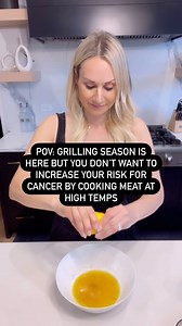Michelle Patidar on Instagram: "Did you know that cooking/charring meat, poultry, and fish under high heat can produce cancer causing substances? If you’re looking to prevent cancer or a recurrence here are some safe ways to grill out this summer ! 1. Marinade!!!! YES -Studies have shown that marinating meat, poultry or fish for at least 30 minutes can reduce the formation of cancerous substances. BUT what you marinate them in matters.. 🍋Use a mixture that includes vinegar + a citrus (like lemo