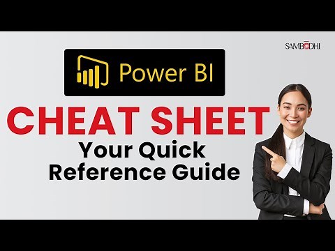 Cheat Sheet in Power BI: Master Your Data Analytics Journey