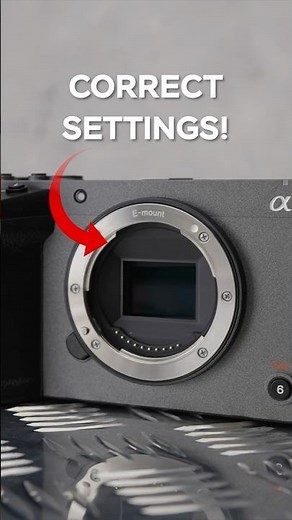 Important Video Setting on Sony Camera