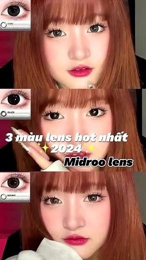 Beautiful and Natural Eye Contact Lenses | Midroo Snow Ball Review