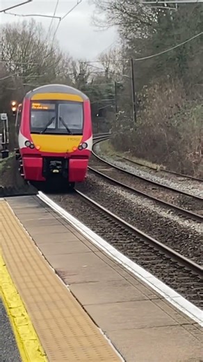 Rare cross-country class 170 passing elsenham
