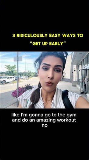 3 Easy ways to get up early in the morning ☀️