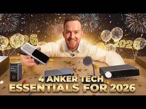 4 Anker Tech Essentials for 2026