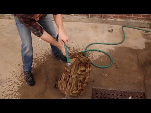Waterproofing Your Backpack | Bushcraft Skills | TRS Survival