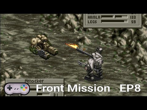 Front Mission (Full HD) EP8 🎖️ SNES Gameplay 🤖 Tactical Mech Warfare & Strategic Battles ⚔️