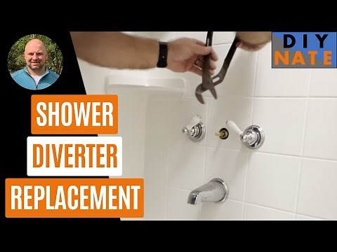 How to Replace a Shower Diverter (Price Pfister)! Water Flow Issue From Shower Head & Faucet 01-31XA