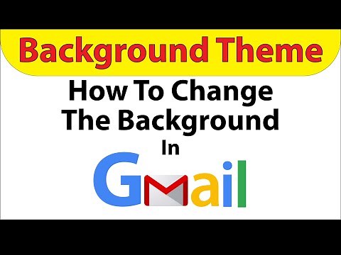 📧 How To Change The Gmail Background Theme 📧
