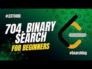 LeetCode 704 – Binary Search | Step-by-Step Explanation + Solution