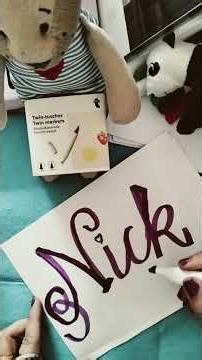Nick #youtubeshorts #calligraphylettering #calligraphy #lettering