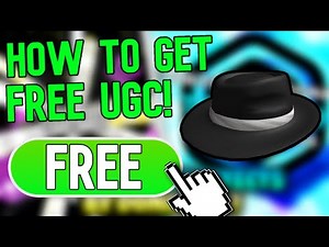 How To Get Shadow Noir Fedora in Earn and Donate (FREE LIMITED UGC ITEMS)