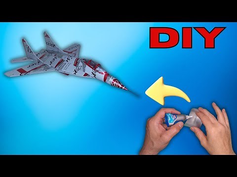 Fly High! Learn How to build Your Own Beer Can Airplane quick & EASY!