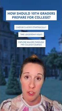 How Should 10th Graders Prepare For College? | Kaplan College Prep