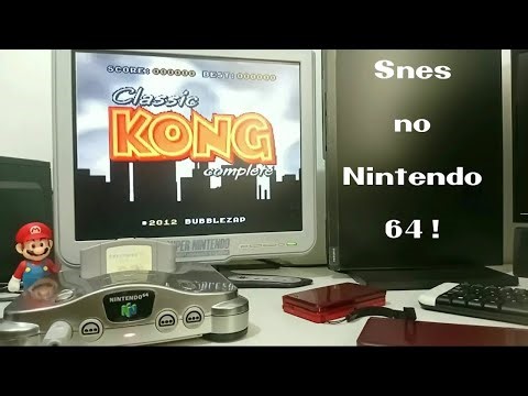 Homebrew de Super Nintendo no N64 !