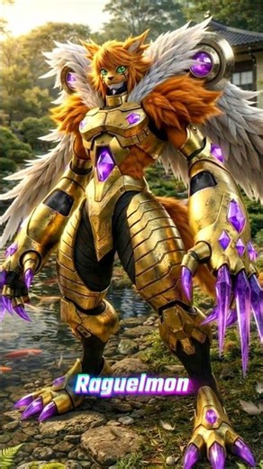 Meicoomon to Ordinemon Evolution #Digimon #DigimonAI #Digivolution