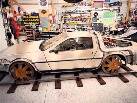 6.8K views · 2.1K reactions | The ONLY Delorean Time Machine on tracks available for rental! DeloreanRental.com | Delorean Rental | Facebook