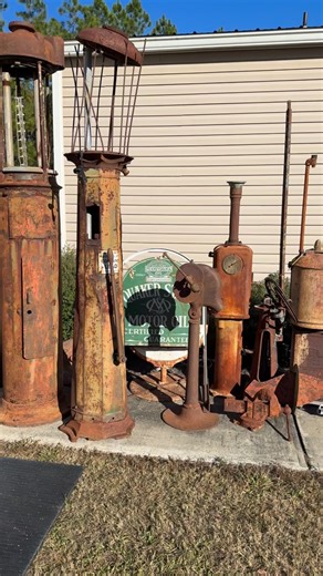 If you are wondering why you can’t find a gas pump locally here it is 😂 the 20 nicer pumps are not in the video 🫣 unfortunately not mine and nothing is for sale don’t message me about them lol | Michael Rhodes