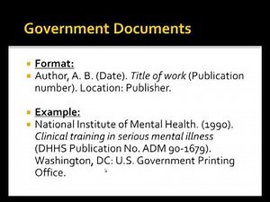 How to Create a Reference List