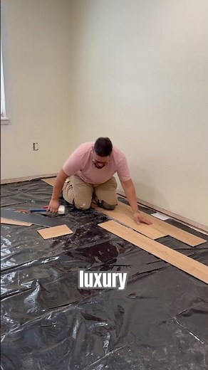 How to install Luxury Vinyl plank flooring! #diy #flooring