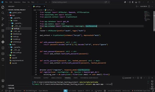 #LSPPDay29 Learned FastAPI testing today. 🧪Learned how to test APIs using pytest, validate API responses, and ensure the application works correctly through automated testing@lftechnology 💻#60daysoflearning2026 #LearningwithLeapfrog
