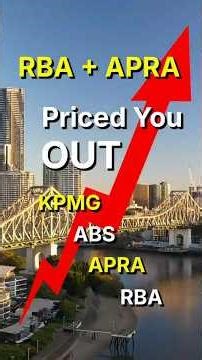 Australian Property Crash – RBA + APRA Exposed