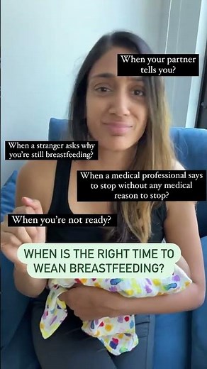 When to Wean From Breastfeeding
