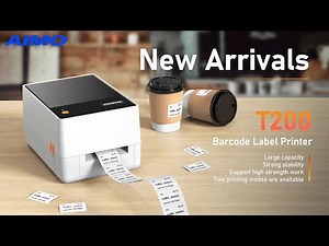 Introduction | New Arrivals 🔥 AIMO T200 Barcode Label Printer