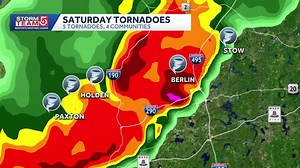 5 tornadoes touched down across Mass. on Saturday, NWS confirms