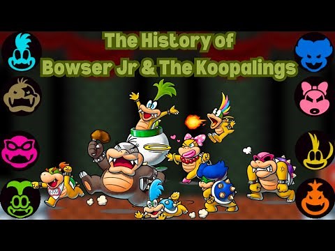The History And Evolution of Bowser Jr. & The Koopalings